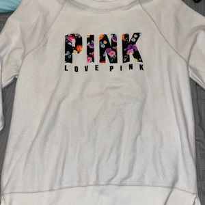 White Crew top